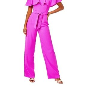 Lilly Pulitzer Jood off the shoulder jumpsuit